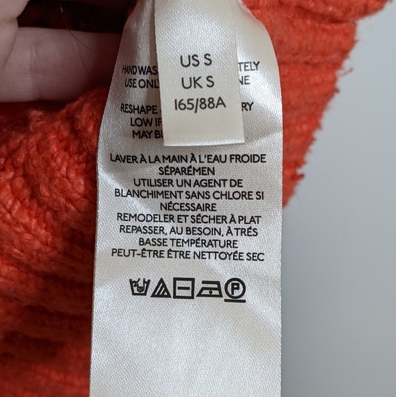 Free People Brookside Tunic Sweater Pullover Baggy Slouchy Oversized Size S - Picture 15 of 16